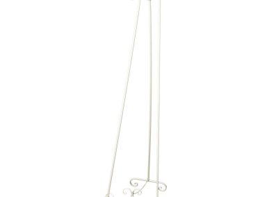 Display Easel 70 Inches Tall, White