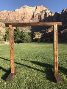 Wooden Arch